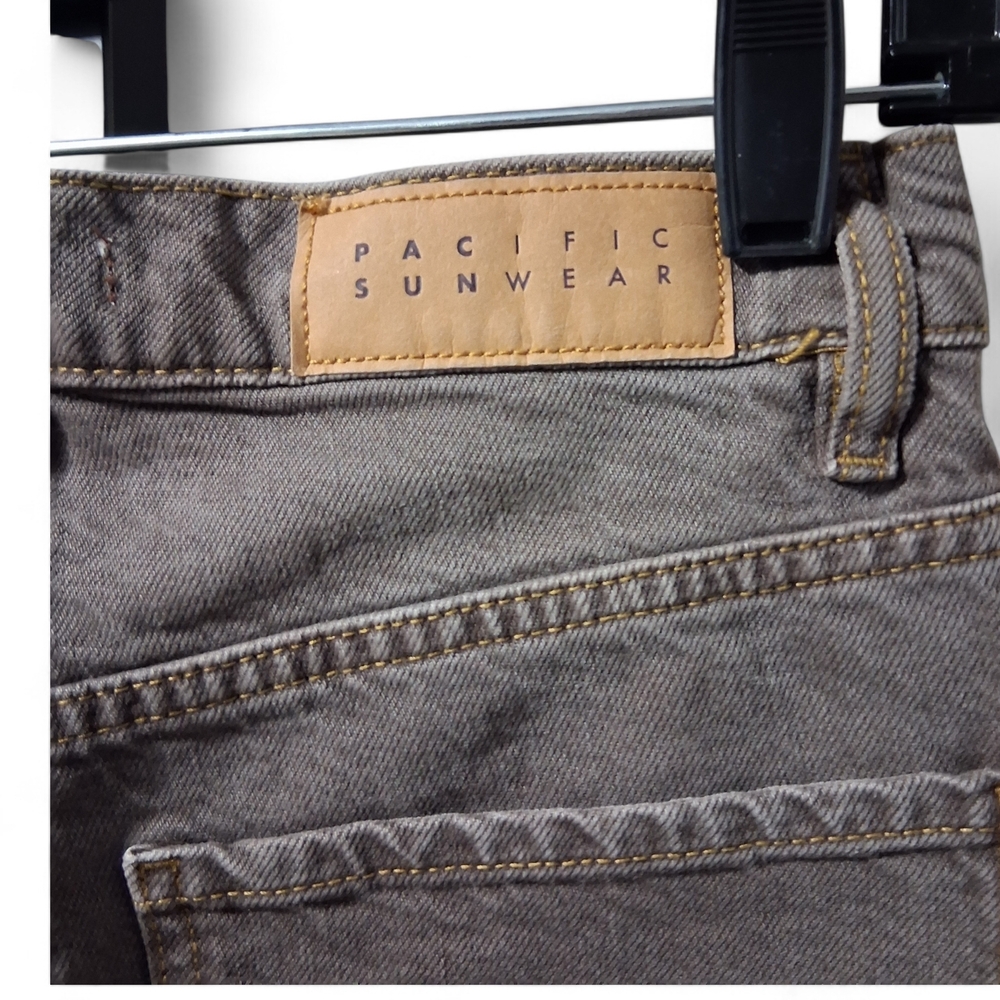 Pac Sun Eco Brown Dad Jeans Womens Size 25 - Picture 8 of 10